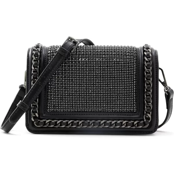 ALDO womens Medium Greenwald handbagBlack Sparkle