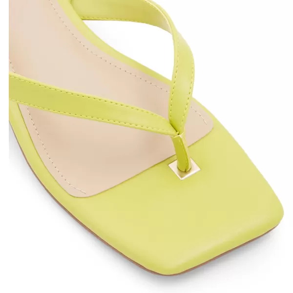 ALDO Womens Agralella Flat SandalBright Green