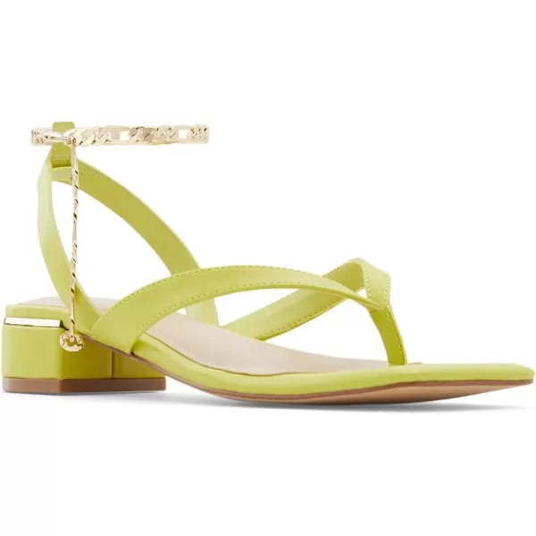 ALDO Womens Agralella Flat SandalBright Green