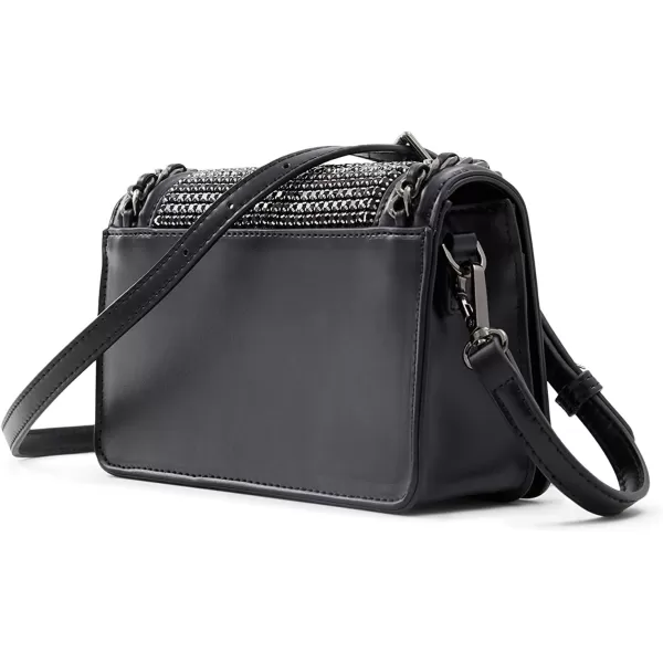 ALDO Womens Greenwald Crossbody BagMini Greenwald Black Sparkle