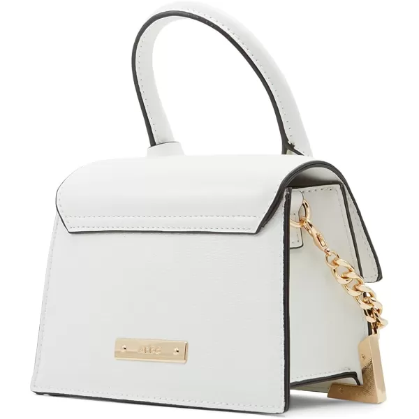 ALDO Womens Pythonia Top Handle BagWhite Overflow