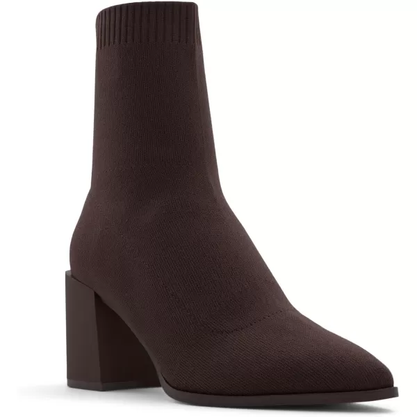 ALDO Womens Stassy Ankle BootDark Brown