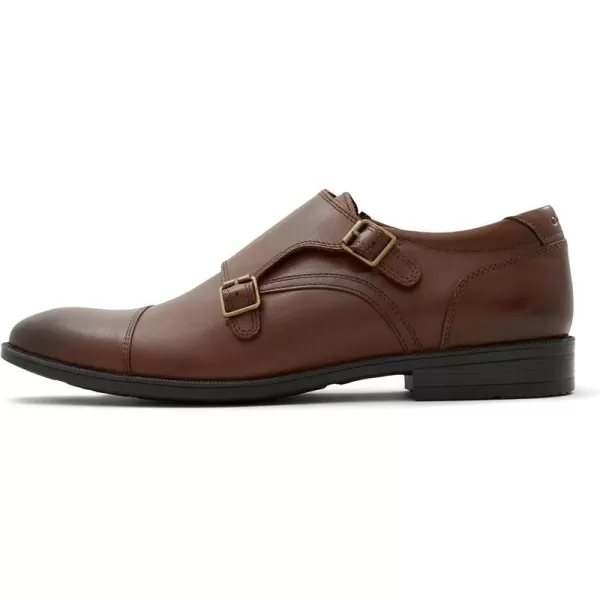 ALDO Mens Rupert MonkStrap LoaferCognac