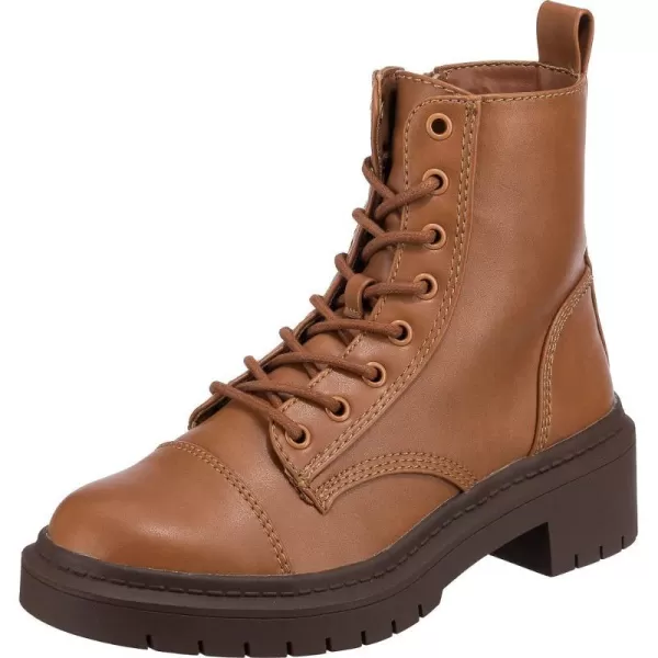 ALDO Womens Goer Combat BootCognac