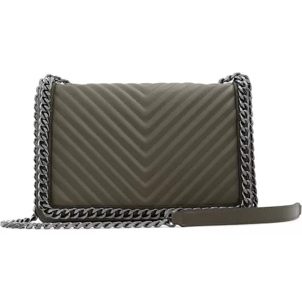 ALDO Womens Greenwald Crossbody BagMedium Greenwald Dark Green