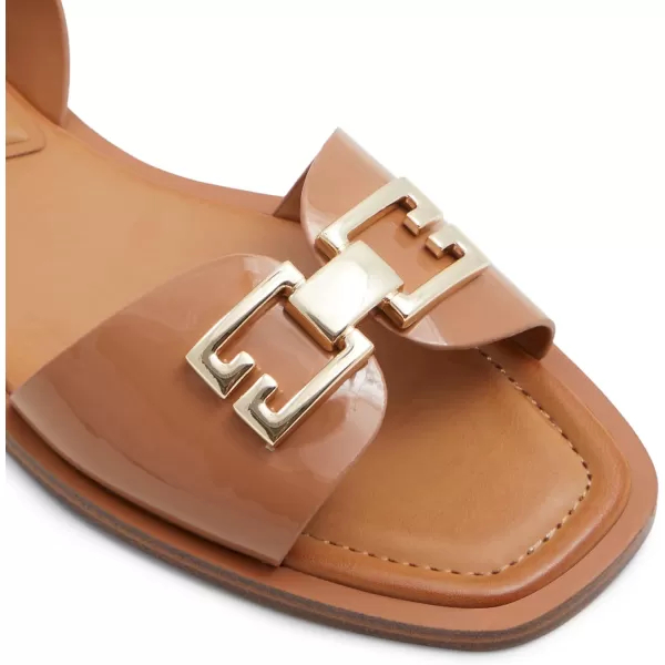 ALDO Womens Agreinwan Flat SandalDark Beige