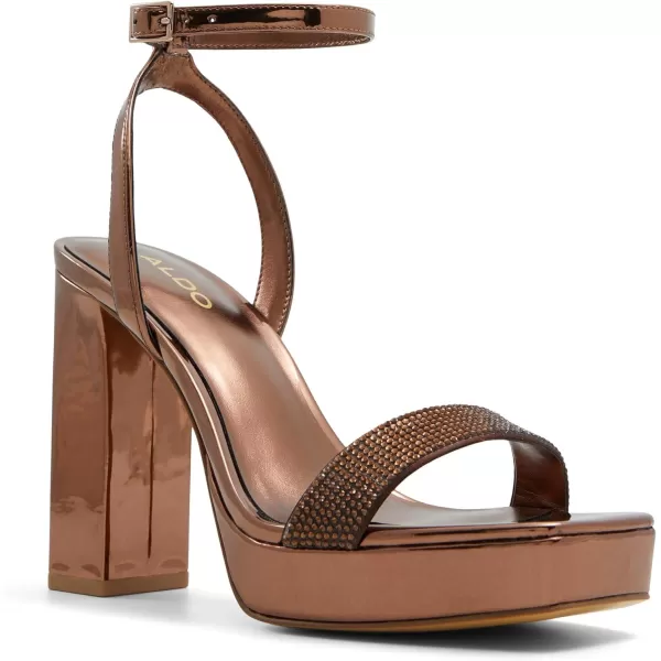 ALDO Womens Diedra Heeled SandalBronze