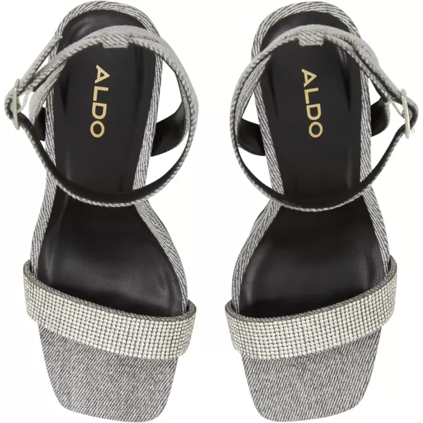 ALDO Womens Diedra Heeled SandalDark Grey