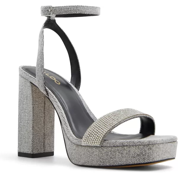 ALDO Womens Diedra Heeled SandalDark Grey