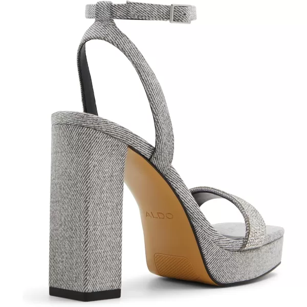 ALDO Womens Diedra Heeled SandalDark Grey