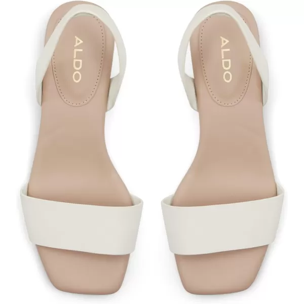 ALDO Womens Dorenna Heeled SandalWhite