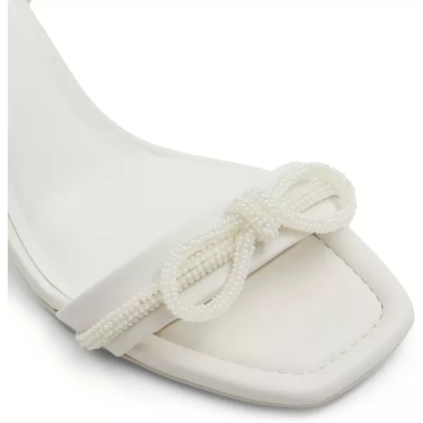 ALDO Womens Heeled Sling Back SandalWhite