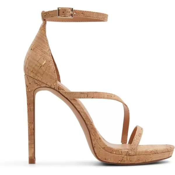 ALDO Womens Kit Heeled SandalSB Natural