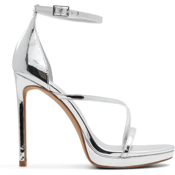 ALDO Womens Kit Heeled SandalSilver