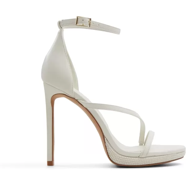 ALDO Womens Kit Heeled SandalWhite