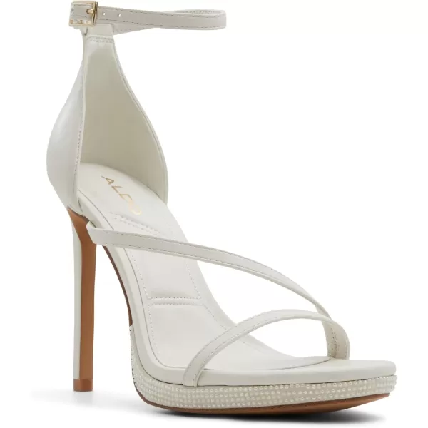 ALDO Womens Kit Heeled SandalWhite