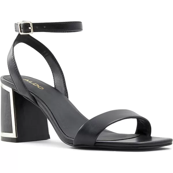 ALDO Womens Lotherram Heeled SandalBlack