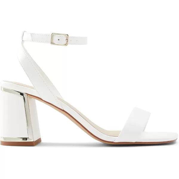 ALDO Womens Lotherram Heeled SandalOther White