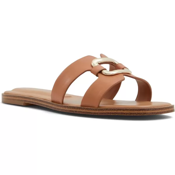 ALDO Womens Nydaokin Flat SandalDark Beige