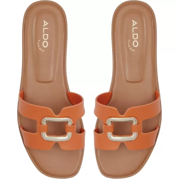 ALDO Womens Nydaokin Flat SandalOther Orange