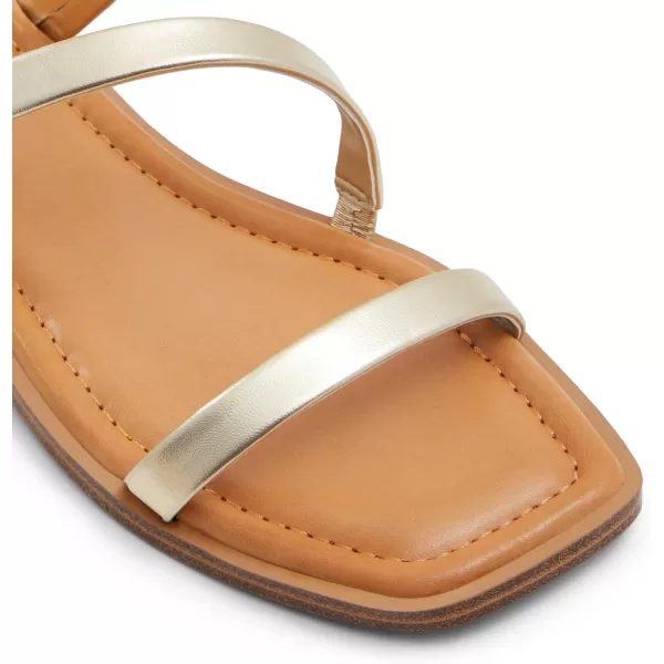 ALDO Womens Spinella Flat SandalGold