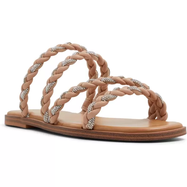 ALDO Womens Tritoney Flat SandalMedium Beige