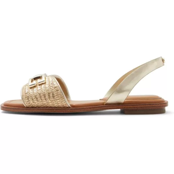 ALDO Womens Agreinwan Flat SandalGold