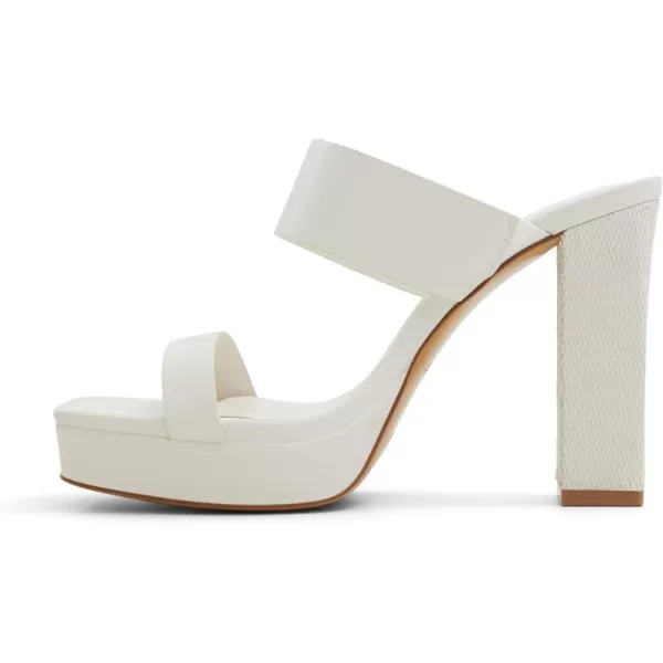 ALDO Womens Audreena Heeled SandalWhite