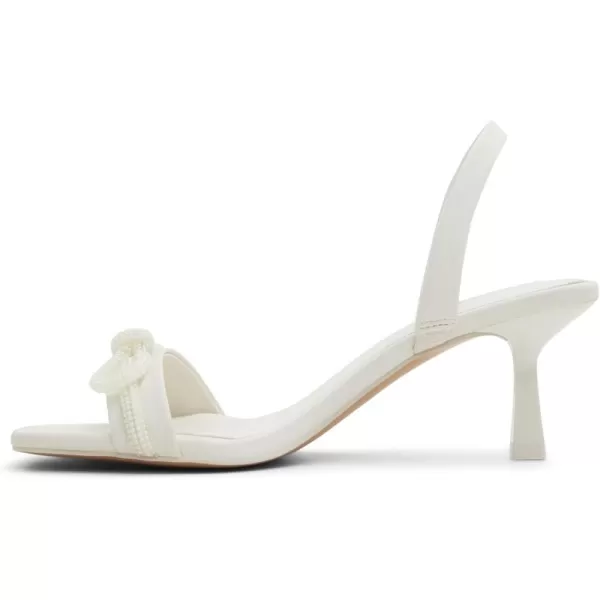 ALDO Womens Heeled Sling Back SandalWhite