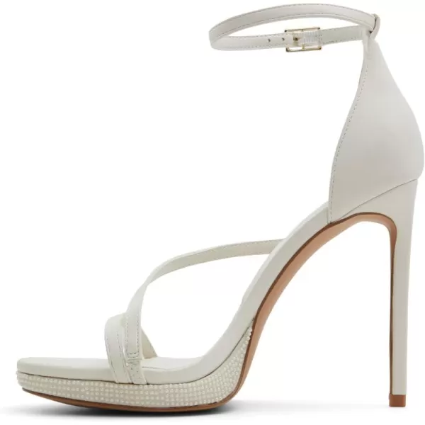 ALDO Womens Kit Heeled SandalWhite