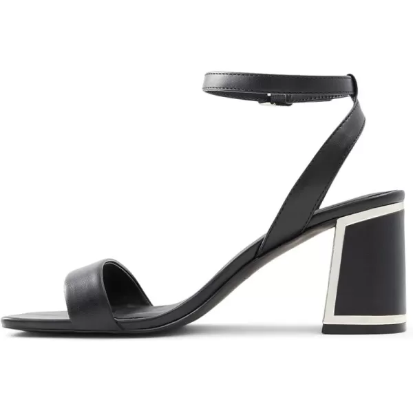 ALDO Womens Lotherram Heeled SandalBlack