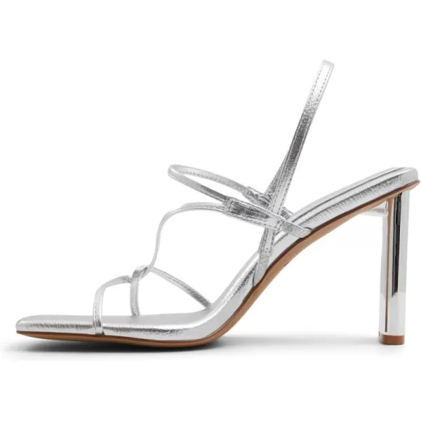 ALDO Womens Meagan Heeled SandalSilver