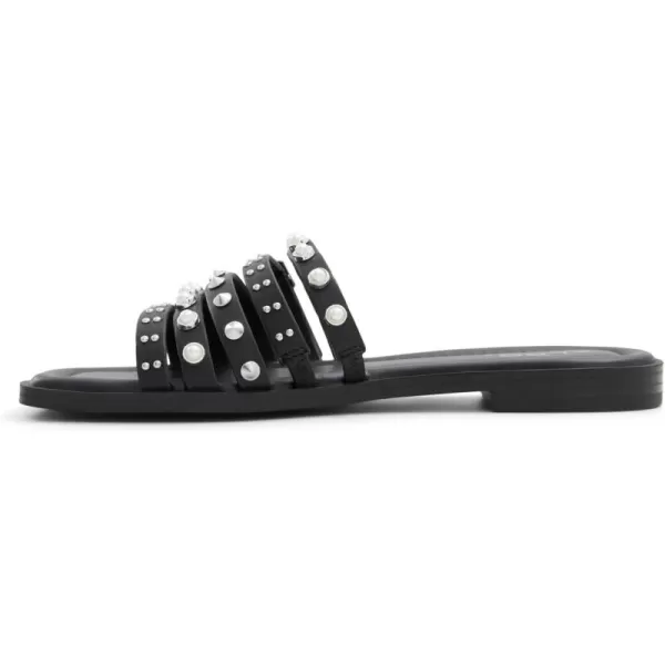 ALDO Womens Pearlyne Flat SandalBlack