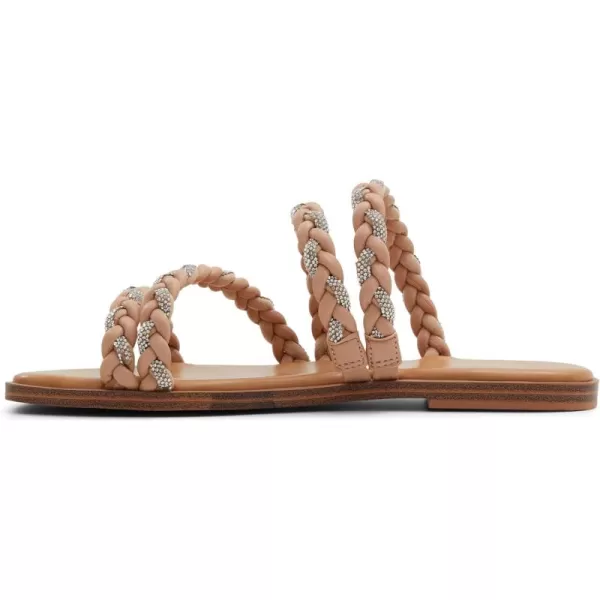 ALDO Womens Tritoney Flat SandalMedium Beige