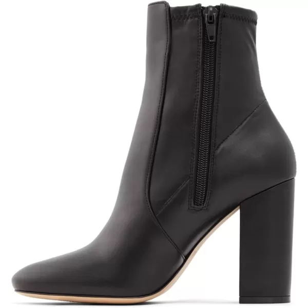 ALDO Womens Aurella Ankle BootBlack Synthetic Smooth