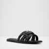 imageALDO Womens Elenaa Flat SandalBlack Combo