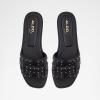 imageALDO Womens Elenaa Flat SandalBlack Combo