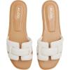 imageALDO Womens Elenaa Flat SandalWhiteBone