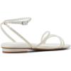 imageALDO Womens Marjorie Flat Sandal White 8