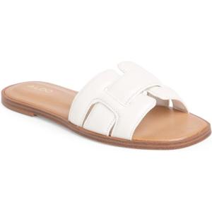 imageALDO Womens Elenaa Flat SandalWhite