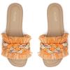 imageALDO womens RattanaFlat SandalOrange