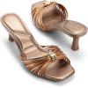 image:imageALDO Womens Arianne Heeled SandalBronze