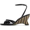 image:imageALDO womens Ermanna Anklestrap Wedge SandalBlack