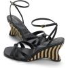 image:imageALDO womens Ermanna Anklestrap Wedge SandalBlack