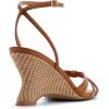 image:imageALDO womens Ermanna Anklestrap Wedge SandalCognac