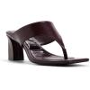 image:imageALDO womens Helen Heeled Thong Mule SandalBurgundy