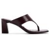 image:imageALDO womens Helen Heeled Thong Mule SandalBurgundy