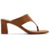 image:imageALDO womens Helen Heeled Thong Mule SandalWalnut