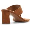 image:imageALDO womens Helen Heeled Thong Mule SandalWalnut