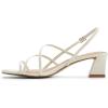 image:imageALDO womens Maegann Strappy Block Heeled SandalWhite
